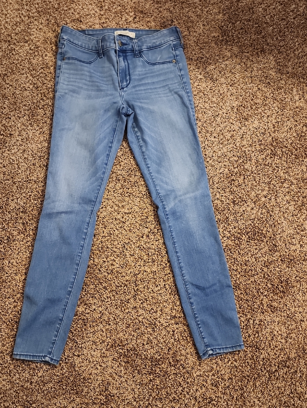 Abercrombie & Fitch Light Blue Skinny Jeans